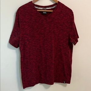 Tony Hawk Tee Shirt XL Red Black Short Sleeve Pullover Relax Fit Casual